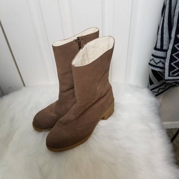 VINTAGE Yodelers Suede Boots - Picture 7 of 7